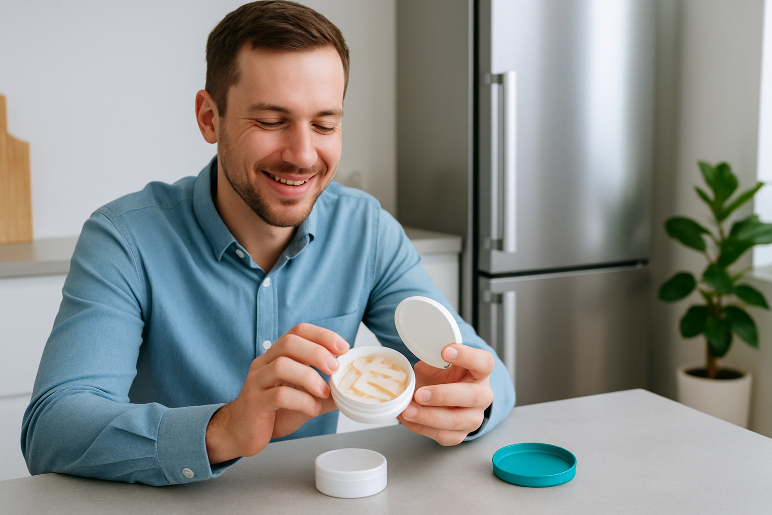 Nikotinbeutel-Dosen in optimaler Lagerung mit Hinweisen zur richtigen Aufbewahrung